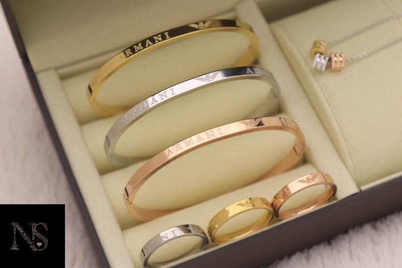 Pack Of 3 Bracelets & 3 Rings  Model 4-03